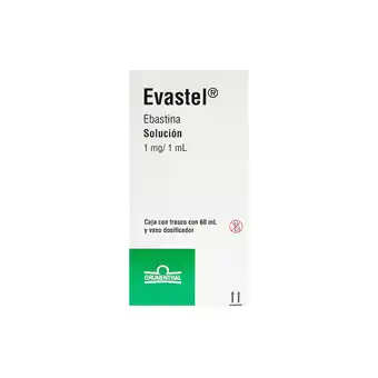 Farmacias YZA Solución Evastel 1Mg/1Ml Frasco 60Ml oferta