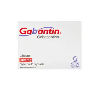 Farmacias YZA Gabantin 300Mg 30 Caps oferta