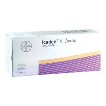 Farmacias YZA Icaden V Ovulo 600Mg oferta