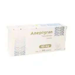 Farmacias YZA Anepigran 25Mg 20 Tabs oferta