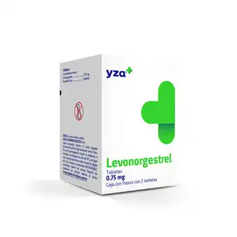 Farmacias YZA Yza Levonorgestrel 0.75Mg 2 Tabs oferta