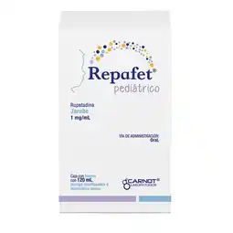 Farmacias YZA Repafet Pediatrico 1Mg 120Ml oferta