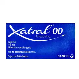 Farmacias YZA Xatral Od 10Mg 28 Tabs oferta