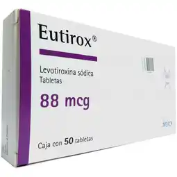 Farmacias YZA Eutirox 88Mcg 50 Tabs oferta