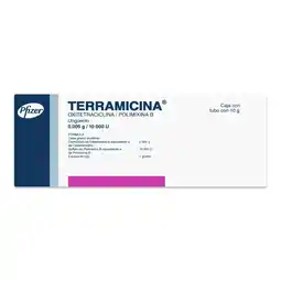 Farmacias YZA Terramicina Oftalmico Unguento 10G 1 Pza oferta