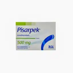 Farmacias YZA Pisarpek 500Mg 30 Tabs oferta