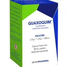 Farmacias YZA GUAXOQUIM GUAIFEN/OXOLAM PED 60ML oferta