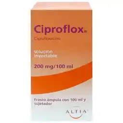 Farmacias YZA Ciproflox Inyectable 200Mg 100Ml oferta