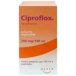 Farmacias YZA Ciproflox Inyectable 200Mg 100Ml oferta