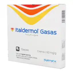 Farmacias YZA Italdermol Crema 12G 3 Gasas oferta