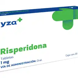 Farmacias YZA Yza Risperidona 1Mg 20 Tabs oferta