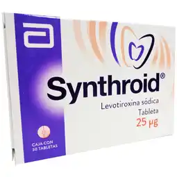 Farmacias YZA Synthroid 25Mcg 30 Tabs oferta