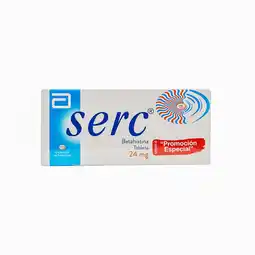 Farmacias YZA Duo Pack Serc 24Mg 30 Tabs oferta