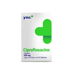 Farmacias YZA Yza Ciprofloxacino 500Mg 12 Tabs oferta