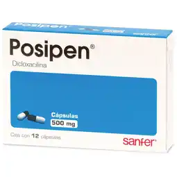 Farmacias YZA Posipen 500Mg 12 Caps oferta