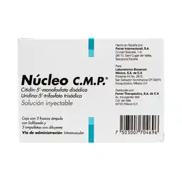 Farmacias YZA Nucleo C.M.P 3 Amp oferta
