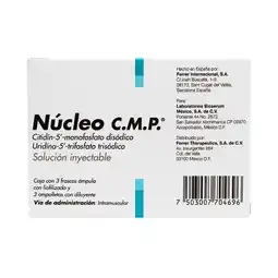 Farmacias YZA Nucleo C.M.P 3 Amp oferta
