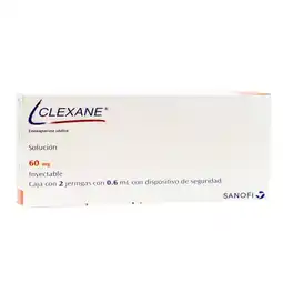 Farmacias YZA Clexane Inyectable 60Mg 2 Jga X 0.6Ml oferta