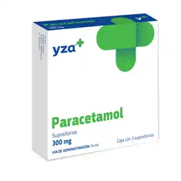 Farmacias YZA Yza Paracetamol 300Mg 3 Sups oferta