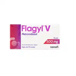 Farmacias YZA Flagyl 500Mg 10 Ovulos oferta