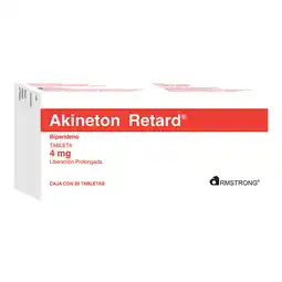 Farmacias YZA Akineton Retard 4Mg 20 Tabs oferta