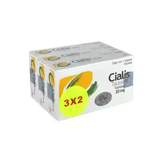 Farmacias YZA Cialis 20Mg 3 Pack X 1 Tab oferta