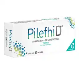 Farmacias YZA Pilefhid 5Mg/0.25Mg 20 Tabs oferta