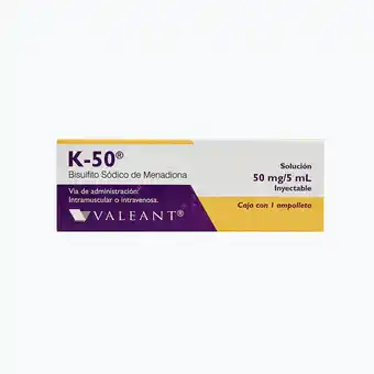 Farmacias YZA K-50 50Mg 1 Amp X 5Ml oferta