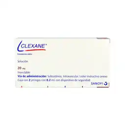 Farmacias YZA Clexane Inyectable 20Mg 2 Jga oferta
