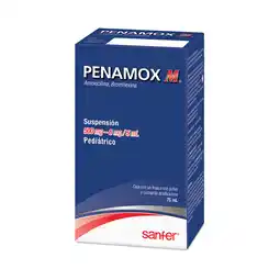 Farmacias YZA Penamox M Suspension 500Mg/8Mg 75Ml oferta