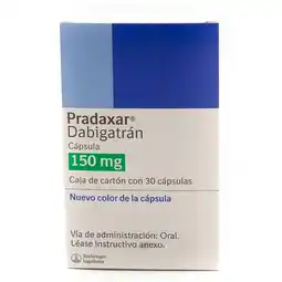Farmacias YZA Pradaxar Bip 150Mg 30 Caps oferta