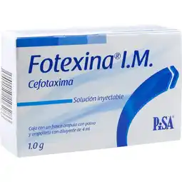 Farmacias YZA Fotexina Im Frasco Ampula 1G 1 Amp X 4Ml oferta