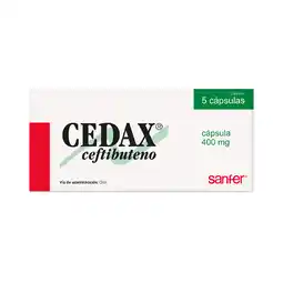 Farmacias YZA Cedax 400Mg 5 Caps oferta