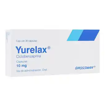 Farmacias YZA Yurelax 10Mg 30 Caps oferta