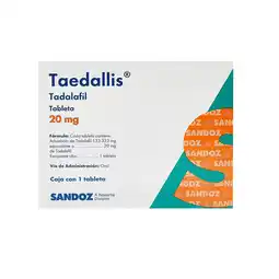 Farmacias YZA Taedallis 20Mg 1 Tab oferta