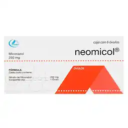 Farmacias YZA Neomicol 250Mg 6 Ovulos oferta