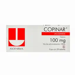 Farmacias YZA Copinar 100Mg 28 Tabs oferta