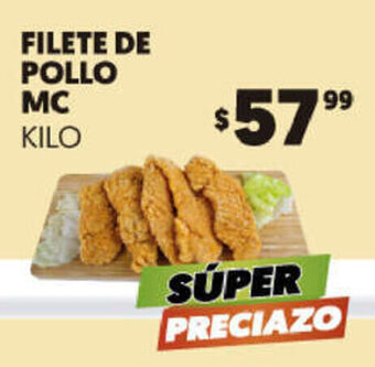 Merco Filete de Pollo MC oferta