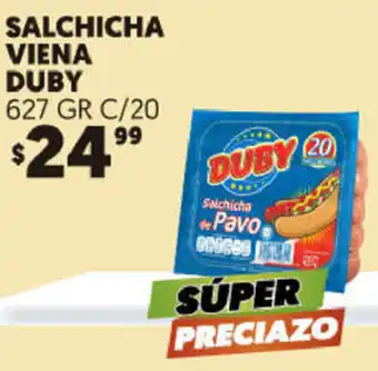 Salsicha Viena Duby