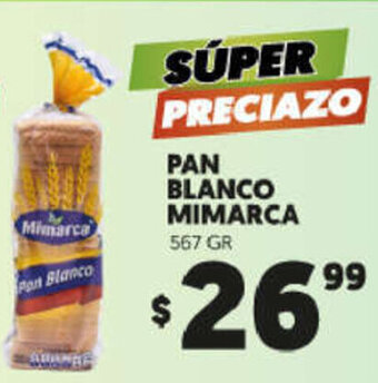 Pan Blanco Mimarca 567gr