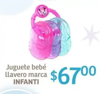 Soriana Híper Juguete bebé llavero marca INFANTI oferta