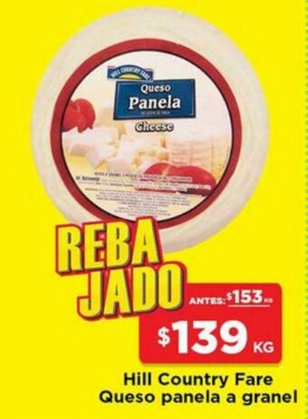 HEB Hill Country Fare Queso Panela a granel oferta