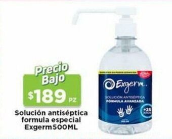 Solución Antiséptica Formula Especial Exgerm 500ml