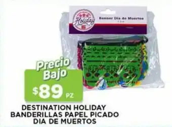 HEB Destination Holiday Banderillas Papel Picado Dia de Muertos oferta