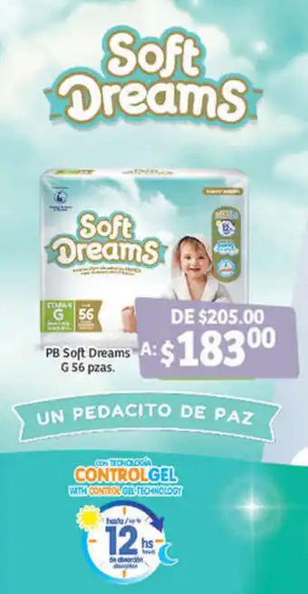 PB Soft Dreams G 56 pzas