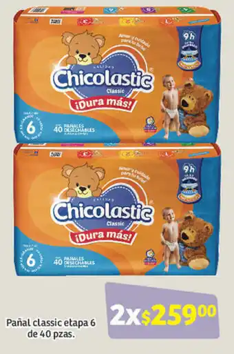 Pañal Classic Etapa 6 de 40 pzas