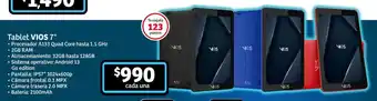 Soriana Híper Tablet VIOS 7" oferta