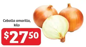 Soriana Híper Cebolla amarilla, kilo oferta
