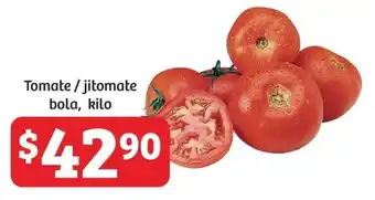 Soriana Híper Tomate / jitomate bola, kilo oferta