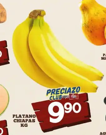Alsuper Platano Chipas kg oferta